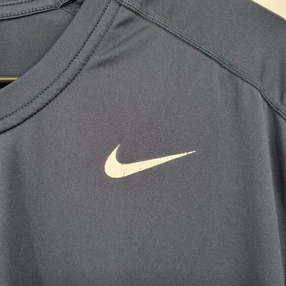 Nike Dri-Fit Short Sleeve Running T-Shirt Stretch Lightweight Crewneck XL Mens - Picture 4 of 13